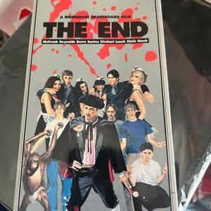 The End Skateboard Film vhs